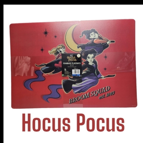 Hocus Pocus Foamback Table Placemats - Picture 1 of 6
